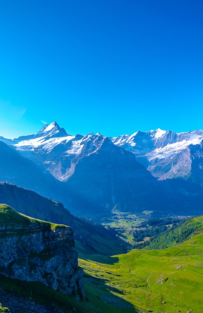 Panorama Hohenwanderung Der Superlative Im Berner Oberland Mit Blick Auf Eiger Monch Und Jungfrau Blauestunde