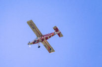 Anflug  auf  Sitterdorf  Airport