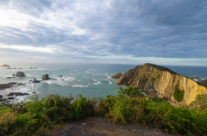 Die  Playa de Silencio gehürt zu schönsten spanischen Stränden